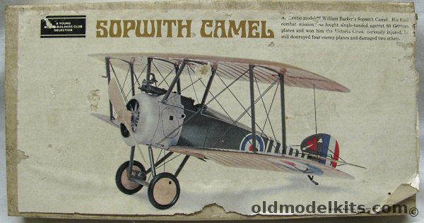 Revell 1/28 William Barker's Sopwith Camel - Young Model Builders Issue, H291 plastic model kit